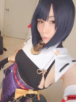 Yui Okada原神cosplay九条裟罗1V54P百度云